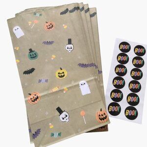 Hallmark Halloween Treat Bags Favor Sack Stickers